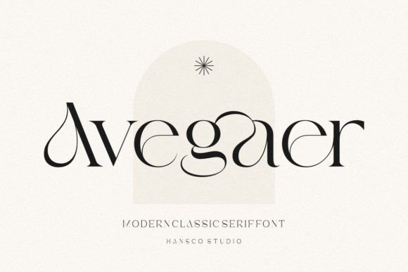 Avegaer: A Serif Font That Elevates Campaign Design