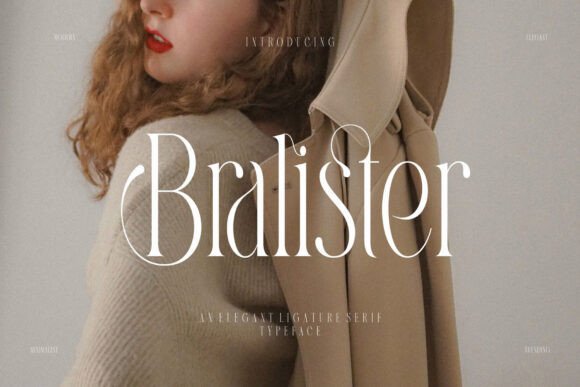 Bralister: A Modern Serif Font for Timeless Branding