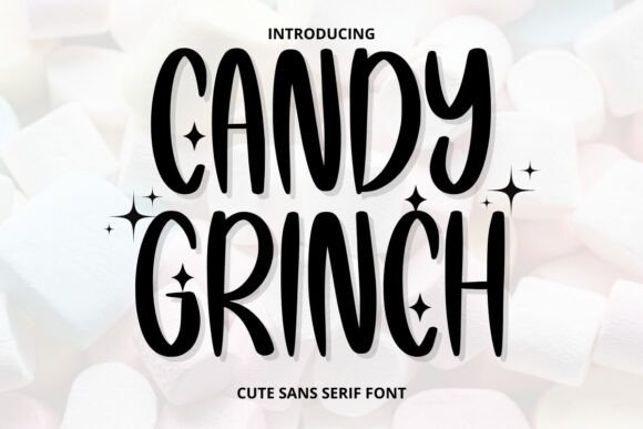 Candy Grinch Font for Digital Campaigns
