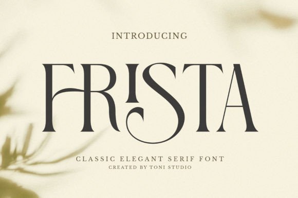 Frista Serif Font Review for Real Projects