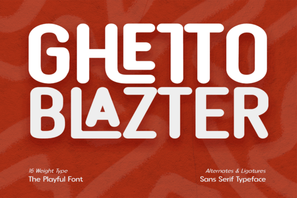 Ghetto Blazter Font for Modern Marketing