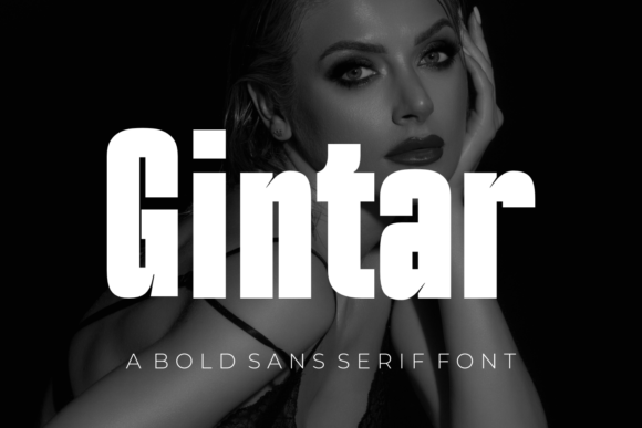 Gintar: A Bold Sans Serif Font for Modern Branding