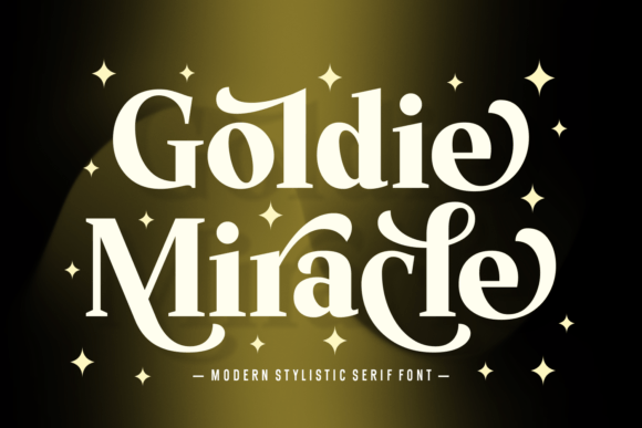 Goldie Miracle: A Serif Font That Elevates Branding