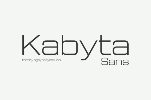 Kabyta: A Modern Sans Serif Font for Web Design