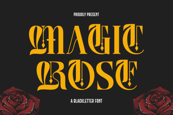 Magic Rose Font for Branding Projects