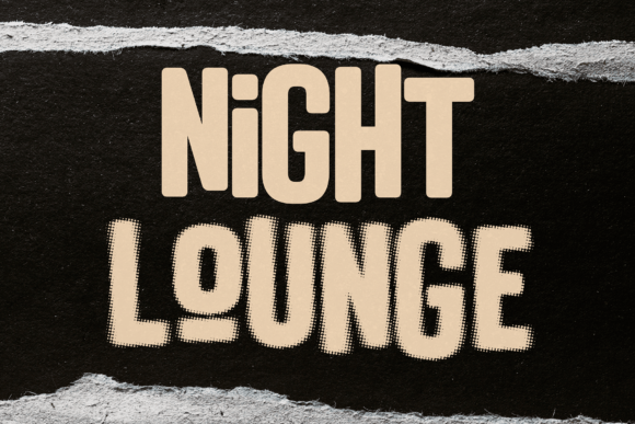 Night Lounge: A Sophisticated Sans Serif for Digital Design