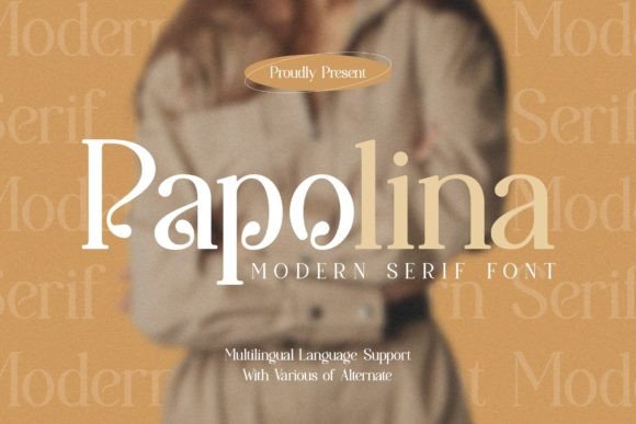 Papolina Serif Font for Modern Campaigns