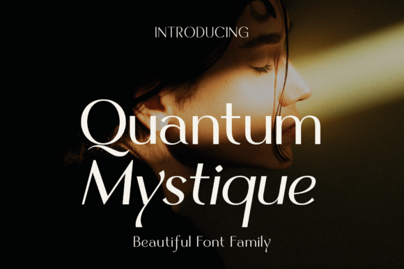 Quantum Mystique: A Modern Sans Serif for Digital Design
