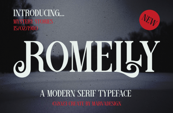 Romelly Serif Font Review for Real Projects