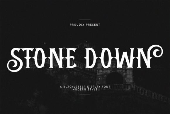 Stone Down: A Bold Font for Branding That Stands Out