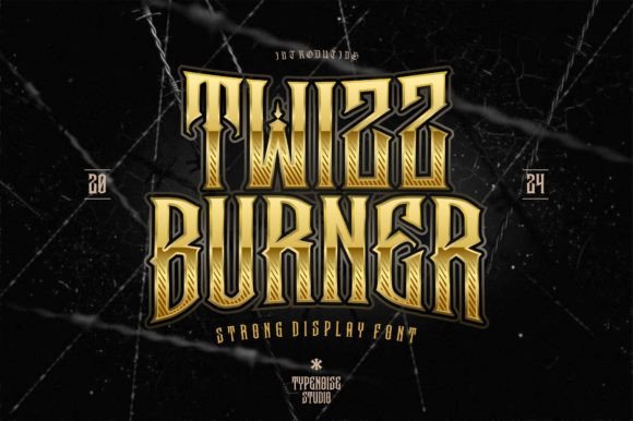 Twizz Burner: A Gothic Font That Elevates Brand Identity
