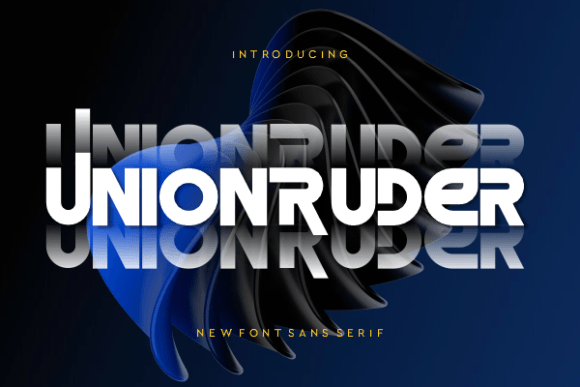 Unionruder: A Modern Sans Serif Font for Web Design