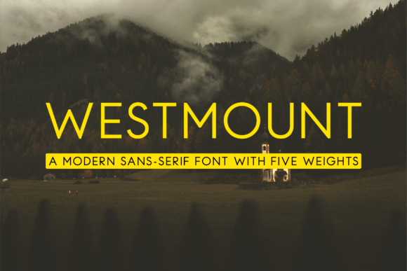 Westmount Font for Modern Marketing and Design