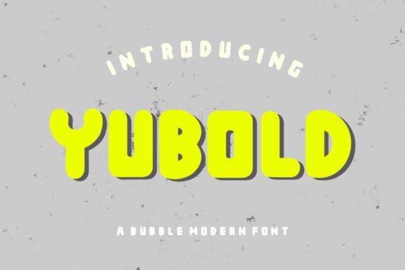Yubold: A Modern Sans Serif for Bold Branding